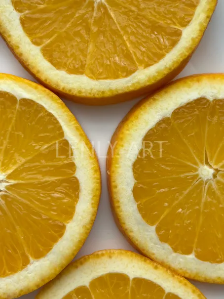 Дольки апельсина крупные #518