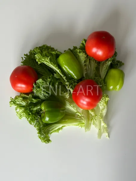 Фото овощей на белом фоне #655