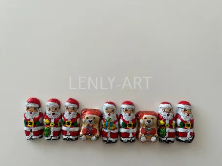 Новогодние шоколадные фигурки #1226