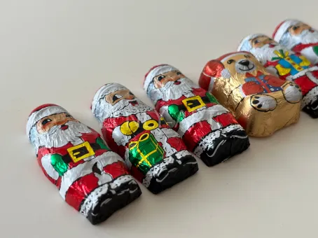 Новогодние шоколадные фигурки #1229